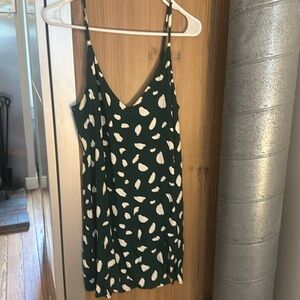 Reformation Marlowe dress green